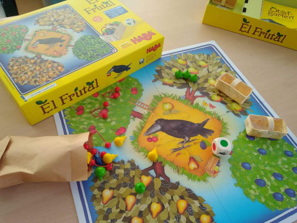 HABA El Frutal – Juego De Mesa Cooperativo De Dados Para Niños De 3 A 8 Años, Con Frutas De Madera